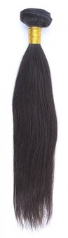 Braziliaanse steile haar-weave (14 inch)