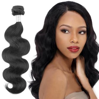 Braziliaanse golvende haar-weave (22 inch)