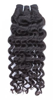 Braziliaanse krullende haar-weave (14 inch)