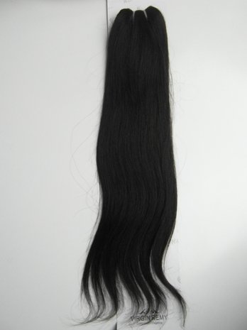 Braziliaanse steile haar-weave (16 inch)