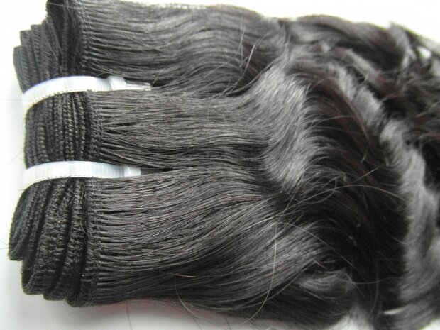 Braziliaanse Natuurlijk Golvende haar-weave (12 inch)